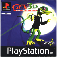 Gex 3D Enter the Gecko PAL Playstation PAL box art